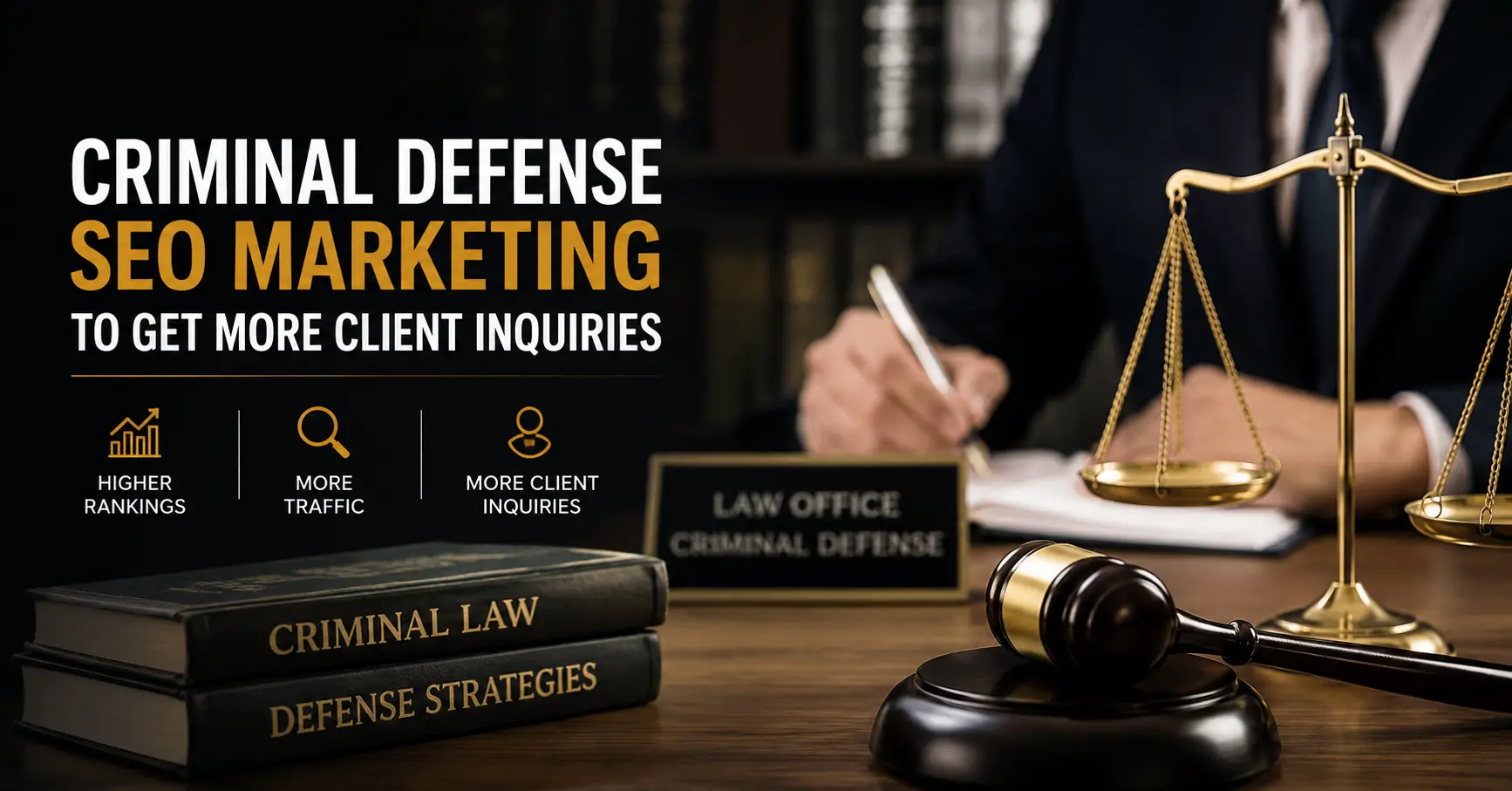 Criminal Defense SEO Marketing to Get More Client Inquiries
