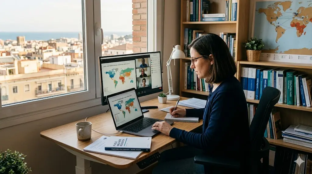 Global Health Research on Remote Work and Public Wellness