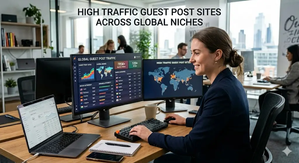 High Traffic Guest Post Sites Across Global Niches