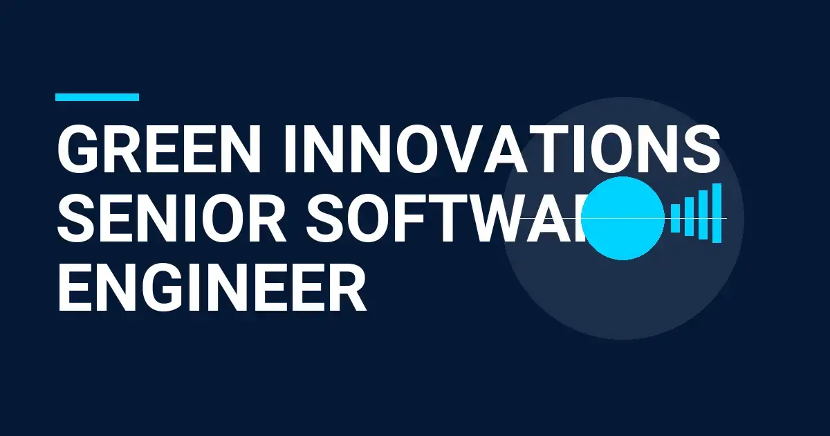 Green Innovations Senior Software Engineer