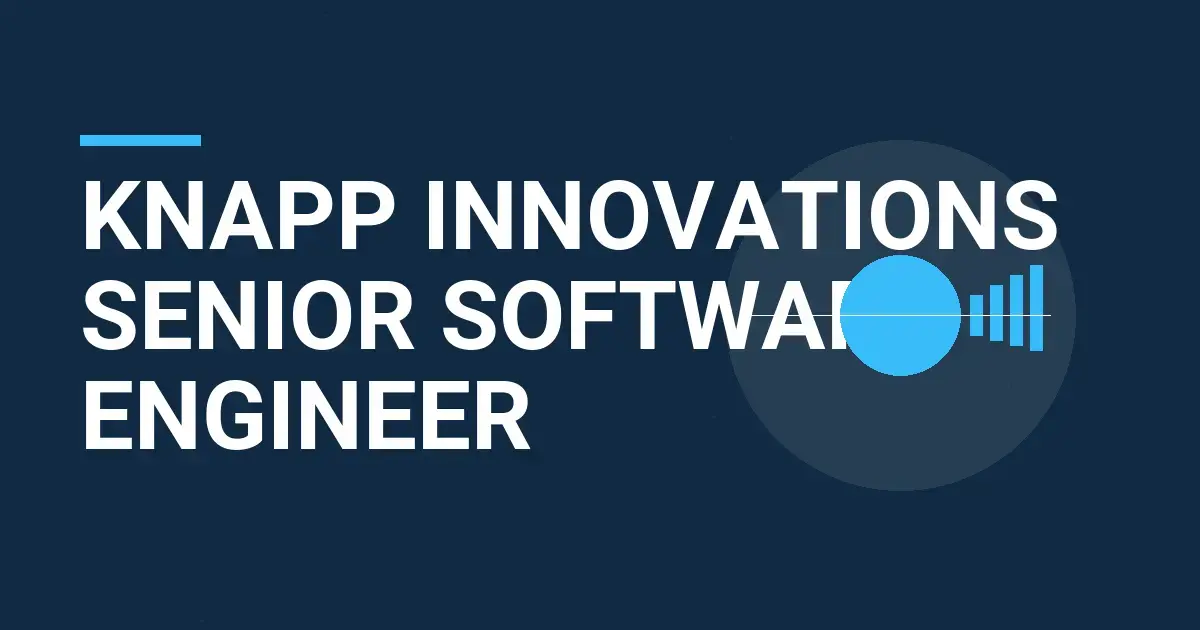 Knapp Innovations Senior Software Engineer