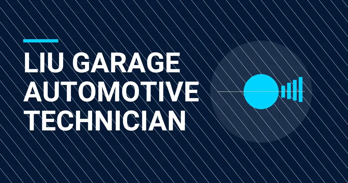 Liu Garage Automotive Technician
