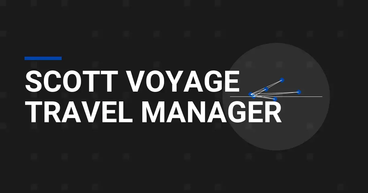 Scott Voyage Travel Manager
