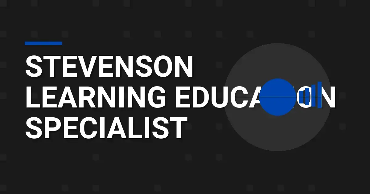 Stevenson Learning Education Specialist